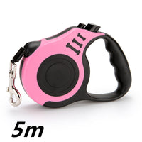 HKM-0906813 Automatic Telescopic Pet Leash with One-Handed Braking System, Eco-Friendly Materials, 3m & 5m Options
