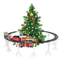 HKM-090771 Christmas Tree Electric Slot Track Car Toy Set - DIY Assembly Holiday Train для all Ages