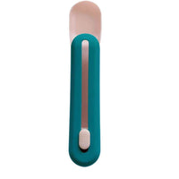 HKM-0910781 Durable Plastic Cat Feeder Spoon with Colorful Lids - 20cm Long