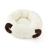 HKM-0911037 Lamb Wool Round Deep Sleep Pet Nest for Cats - Available in 3 Sizes