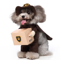 HKM-0911165 Funny Cartoon Dog Costume with Hat and Cloak for Halloween and Holiday Dress-Up