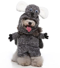 HKM-0911165 Funny Cartoon Dog Costume with Hat and Cloak for Halloween and Holiday Dress-Up
