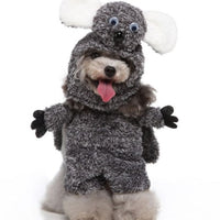 HKM-0911165 Funny Cartoon Dog Costume with Hat and Cloak for Halloween and Holiday Dress-Up