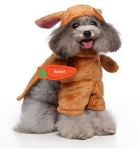 HKM-0911165 Funny Cartoon Dog Costume with Hat and Cloak for Halloween and Holiday Dress-Up
