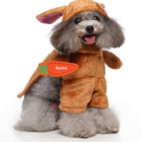 HKM-0911165 Funny Cartoon Dog Costume with Hat and Cloak for Halloween and Holiday Dress-Up