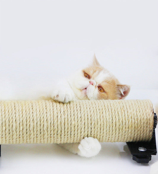 HKM-0912957 Wear-Resistant Sisal Cat Scratching Post for Cat Cages - 7x40cm & 9x35cm Options Available