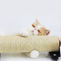 HKM-0912957 Wear-Resistant Sisal Cat Scratching Post for Cat Cages - 7x40cm & 9x35cm Options Available
