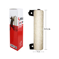 HKM-0912957 Wear-Resistant Sisal Cat Scratching Post for Cat Cages - 7x40cm & 9x35cm Options Available