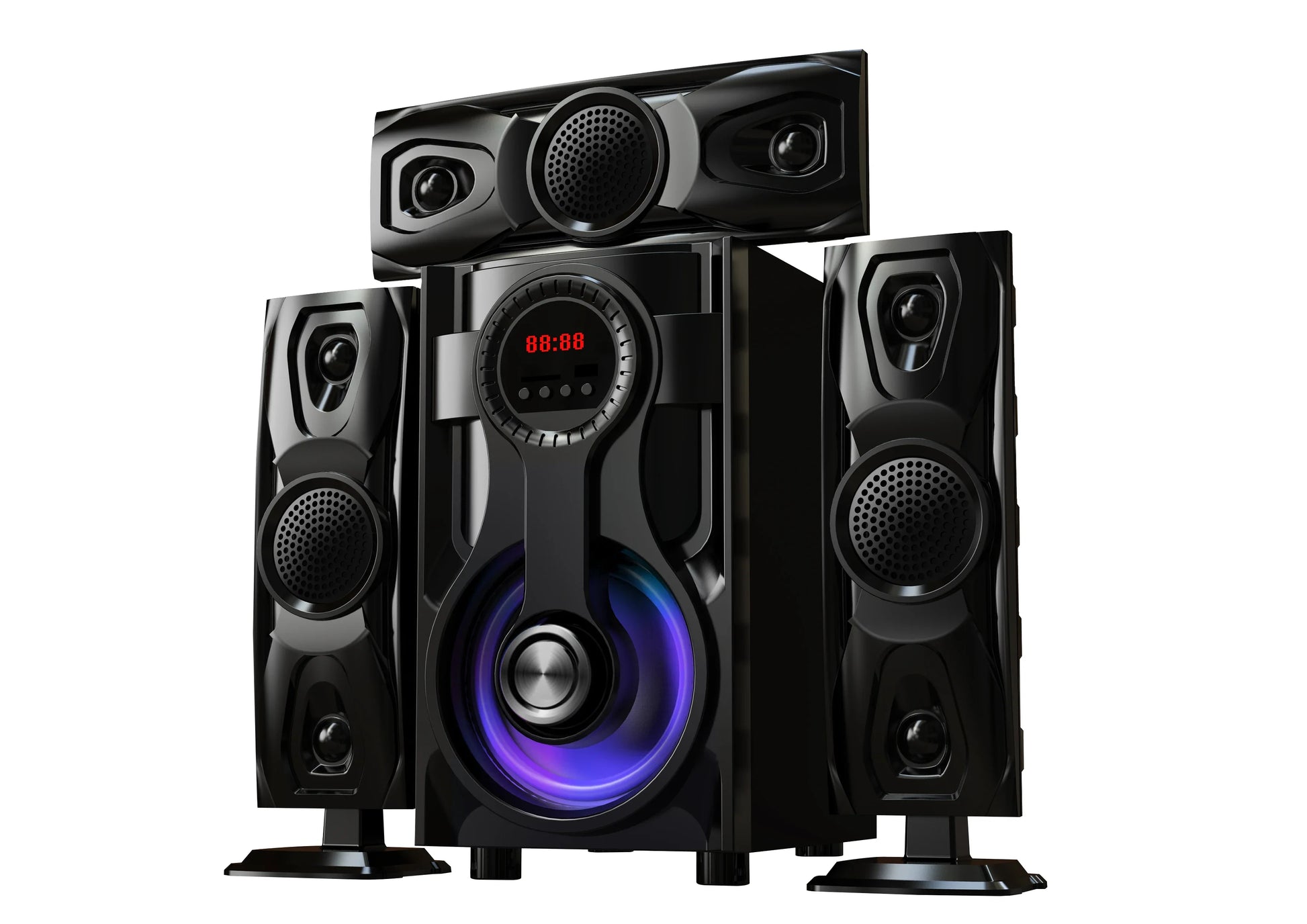 HKM-091347 High-Fidelity Bluetooth Home Theatre Speaker with Loud Sound and Multimedia Capability