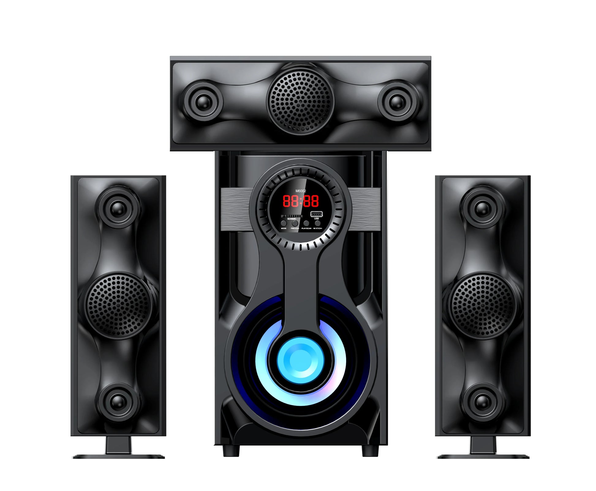 HKM-091347 High-Fidelity Bluetooth Home Theatre Speaker with Loud Sound and Multimedia Capability