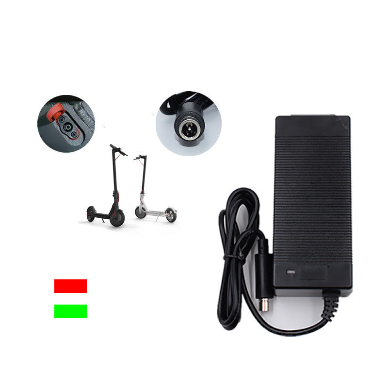 HKM-091411 42V 1.7A Power Adapter Charger for Qingmi Xiaomi M365 Electric Scooter - Ni-MH Battery Compatible