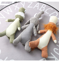HKM-0915389 Plush Cartoon Puppy Dog Toy for Small Dogs - Chew, Squeak, and Cuddle Companion