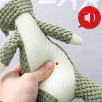 HKM-0915389 Plush Cartoon Puppy Dog Toy for Small Dogs - Chew, Squeak, and Cuddle Companion