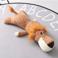 HKM-0915389 Plush Cartoon Puppy Dog Toy for Small Dogs - Chew, Squeak, and Cuddle Companion