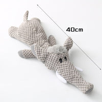 HKM-0915389 Plush Cartoon Puppy Dog Toy for Small Dogs - Chew, Squeak, and Cuddle Companion