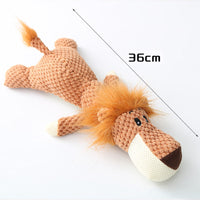 HKM-0915389 Plush Cartoon Puppy Dog Toy for Small Dogs - Chew, Squeak, and Cuddle Companion