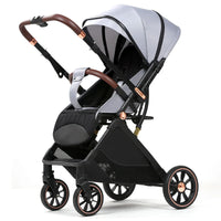HKM-091539 Elegant Lightweight Multifunctional Baby Stroller Travel System - Compact and Foldable Pushchair for Easy Transport