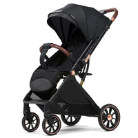 HKM-091539 Elegant Lightweight Multifunctional Baby Stroller Travel System - Compact and Foldable Pushchair for Easy Transport