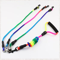 HKM-0916541 Triple Dog Leash for All Sizes - Suitable for XS to L (Up to 60 kg)