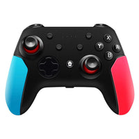 HKM-091667 Bluetooth Gamepad for Switch, PC, and Android - USB Connection with Multi-Speed Vibration - Red and Blue Color Options