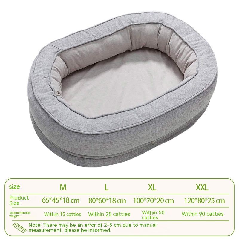 HKM-0916797 Removable and Washable Medium to Extra Large Dog Kennel for All Seasons