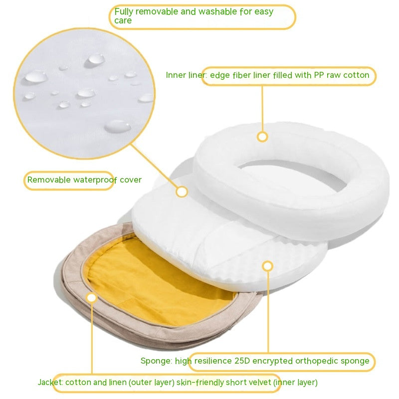 HKM-0916797 Removable and Washable Medium to Extra Large Dog Kennel for All Seasons