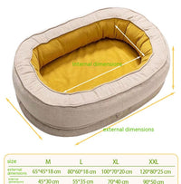 HKM-0916797 Removable and Washable Medium to Extra Large Dog Kennel for All Seasons