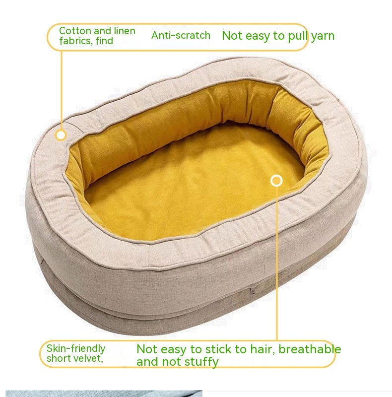 HKM-0916797 Removable and Washable Medium to Extra Large Dog Kennel for All Seasons