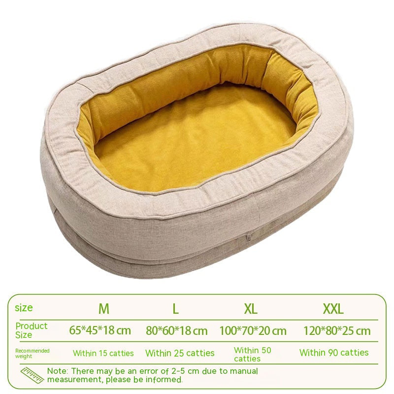 HKM-0916797 Removable and Washable Medium to Extra Large Dog Kennel for All Seasons