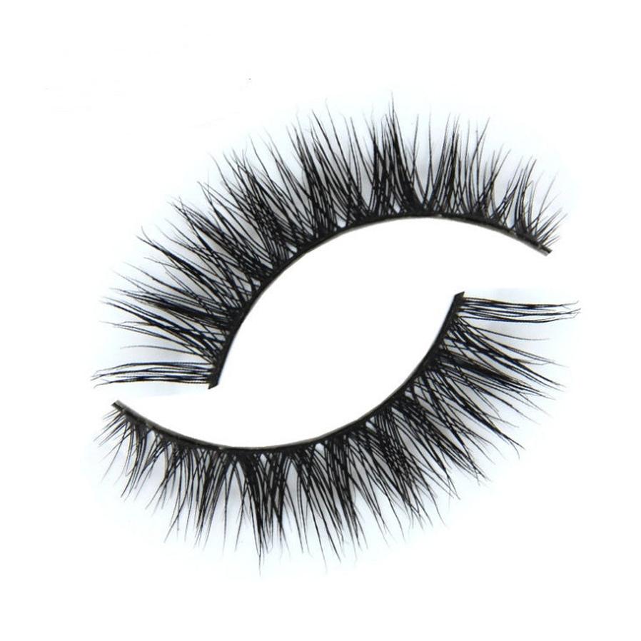 HKM-091731 3D Multi-Layer Mink Hair False Eyelashes for Enhanced Volume