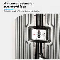 HKM-091731 Custom Aluminium Travel Luggage in 20, 24, 28 Inch Sizes with PC Spinner Wheels