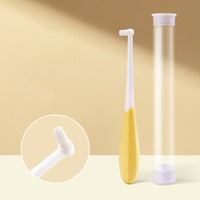 HKM-0918205 Cat and Small Dog Toothbrush with Soft Bristles and Anti-Slip Handle for Gentle Oral Care