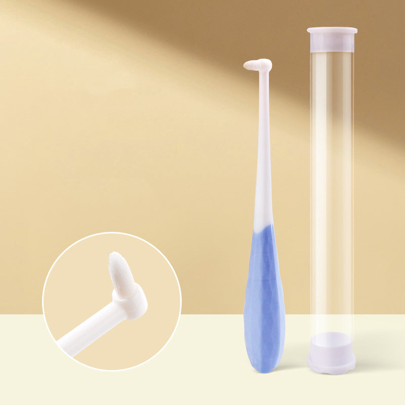 HKM-0918205 Cat and Small Dog Toothbrush with Soft Bristles and Anti-Slip Handle for Gentle Oral Care