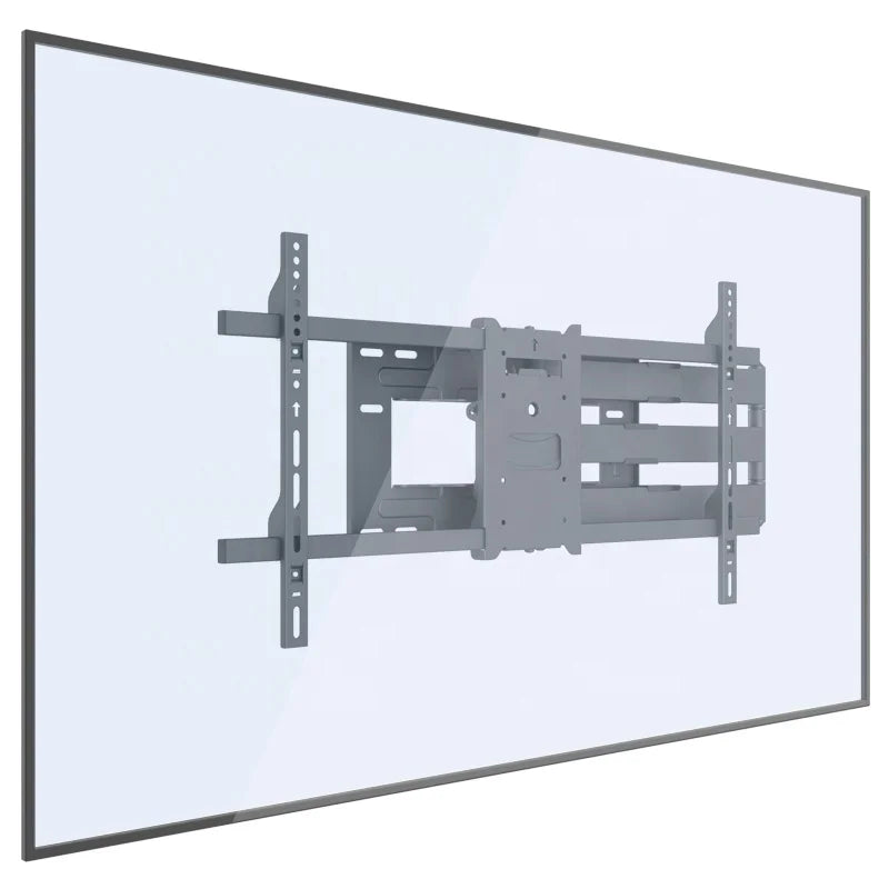 HKM-091859 180-Degree Swivel TV Mount with Extra Long Arm and Max VESA 800x400mm Support