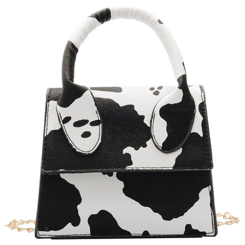 HKM-091923 Trendy One-Shoulder Mini Messenger Bag for Women in PU Leather
