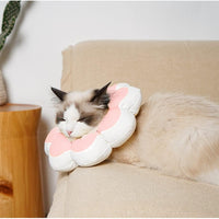 HKM-0919997 Soft Breathable Recovery Cone for Cats and Puppies - Easy-to-Clean E-Collar for Post-Surgery Care