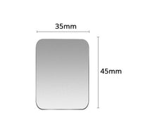 HKM-092051 Magnetic Mobile Phone Bracket Iron Sheet - Matte Silver & Black Options