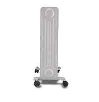HKM-092115 Portable Oil-Filled Radiator Heater with Adjustable Thermostat and Safety Features