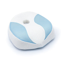 HKM-092179 New Space Memory Foam Neck Pillow - Modern Oval Design, 30x30x10 cm, Ergonomic Comfort