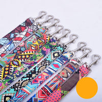 HKM-0922301 Ethnic Bohemian Traction Belt with Colorful Design