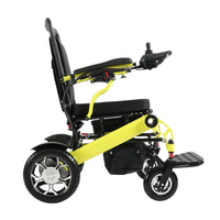 HKM-092371 Portable Aluminum Alloy Electric Wheelchair - Model D25A, 10-15km Range, 120 kg Load Capacity