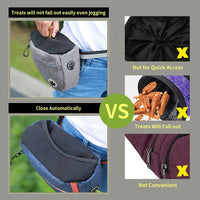 HKM-0924733 All-Purpose Outdoor Dog Training Waist Bag with Snack Compartment and Accessories