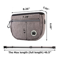 HKM-0924733 All-Purpose Outdoor Dog Training Waist Bag with Snack Compartment and Accessories