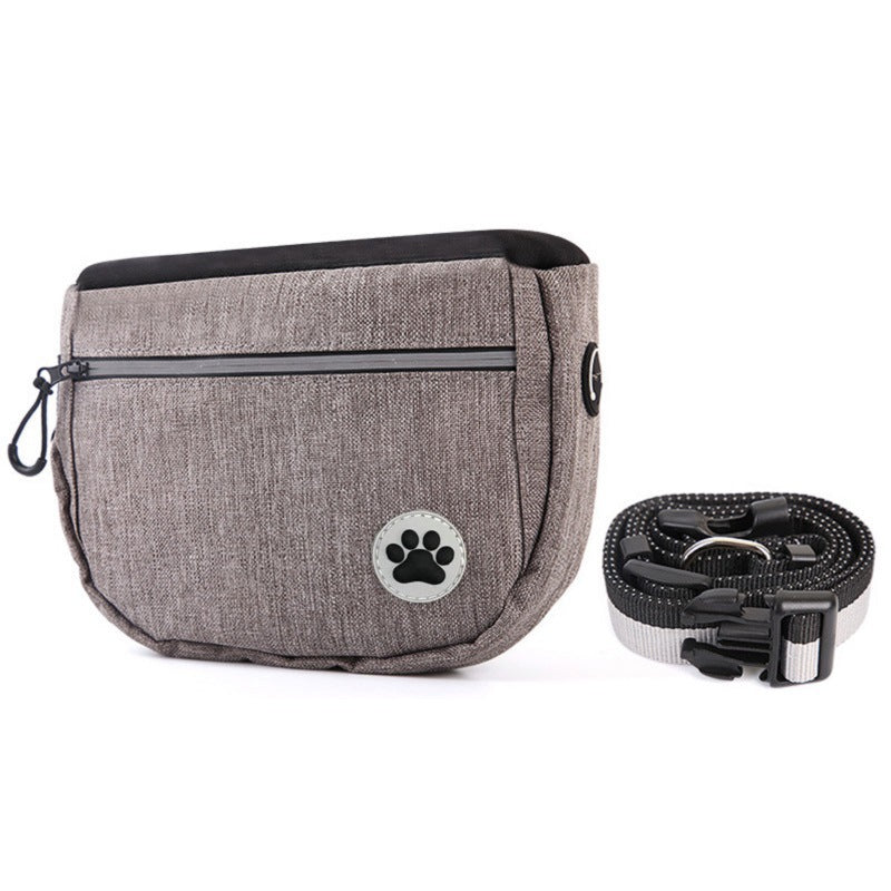 HKM-0924733 All-Purpose Outdoor Dog Training Waist Bag with Snack Compartment and Accessories