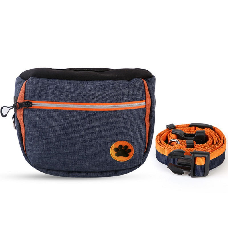 HKM-0924733 All-Purpose Outdoor Dog Training Waist Bag with Snack Compartment and Accessories