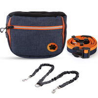 HKM-0924733 All-Purpose Outdoor Dog Training Waist Bag with Snack Compartment and Accessories