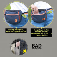 HKM-0924733 All-Purpose Outdoor Dog Training Waist Bag with Snack Compartment and Accessories