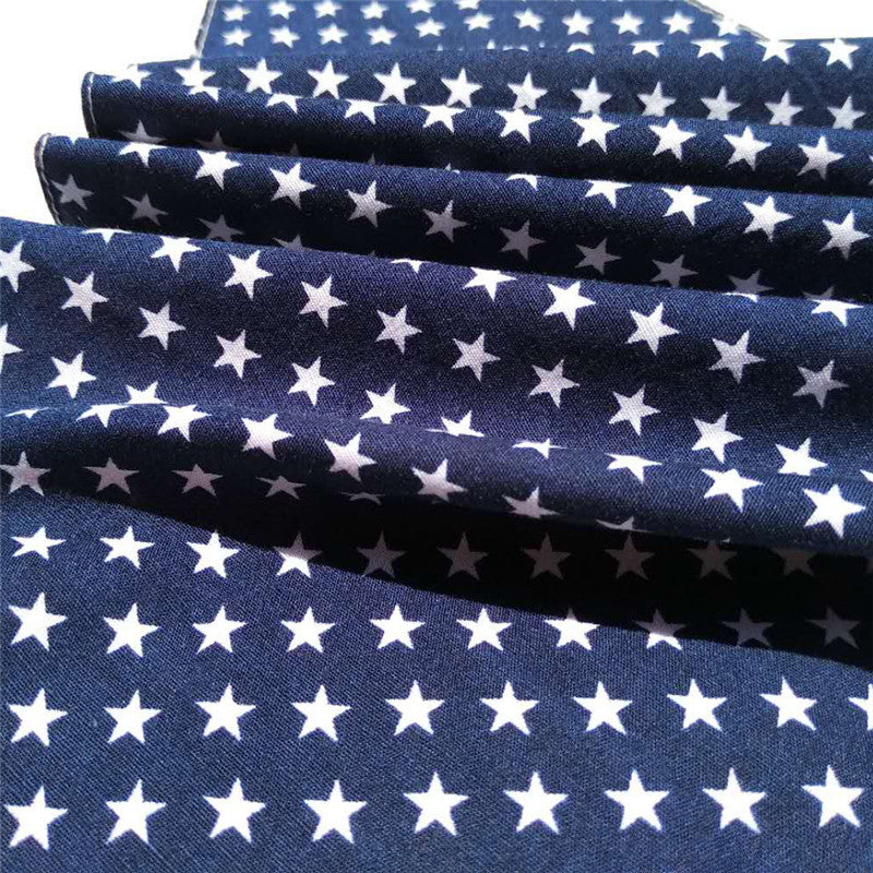 HKM-0925885 American Flag Pet Triangle Scarf for Dogs - Cotton Material, Casual Style