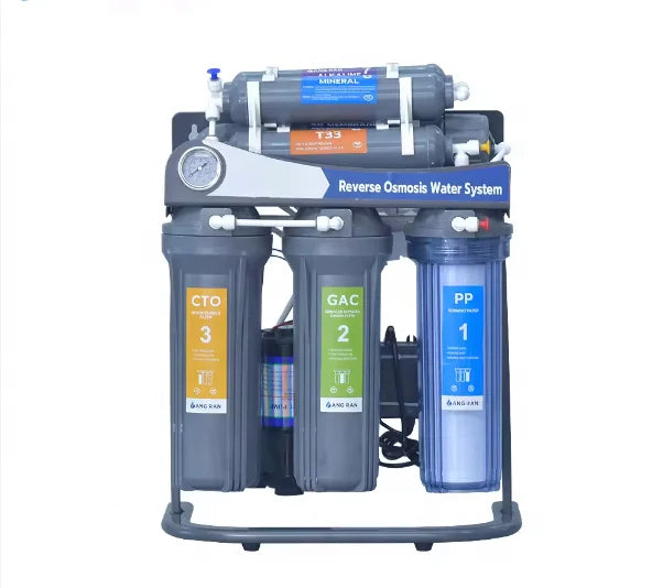 HKM-092691 High Capacity 7-Stage Reverse Osmosis Water Purifier for Household Use