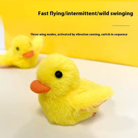 HKM-0927933 Small Plush Fat Cat Toy - Self-Hi Relieving Simulation Bird for Pets